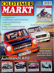 Deckblatt Oldtimer Markt (02/2008)